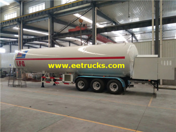60000l LPG Delivery Trailer Tanks