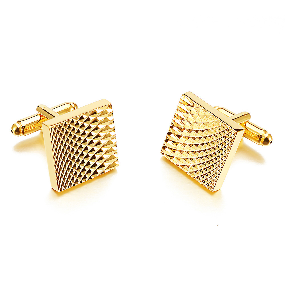 fanshion luxury dad gifts suit shirt accessories jewelry business mens gold cufflinks for father