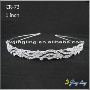 Crystal Silver Hairband