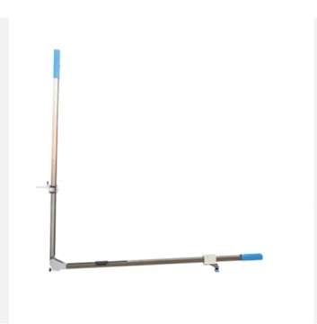 Portable Rail platform clearance gauge for railway safety inspections