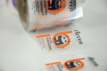 Full Clear Silk Screen Waterproof Sticker Custom Printing