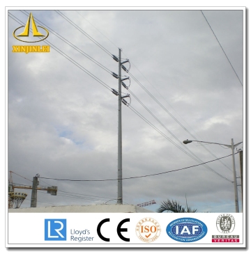 Electrical Transmission Line Distribution Steel Pole