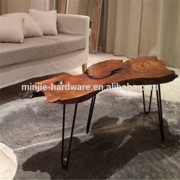 Hirpin leg wooden table legs/carved furniture legs wood