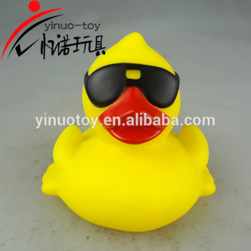 Eco-friendly PVC toy,classic rubber duck,floating plastic toy,handsome prada duck