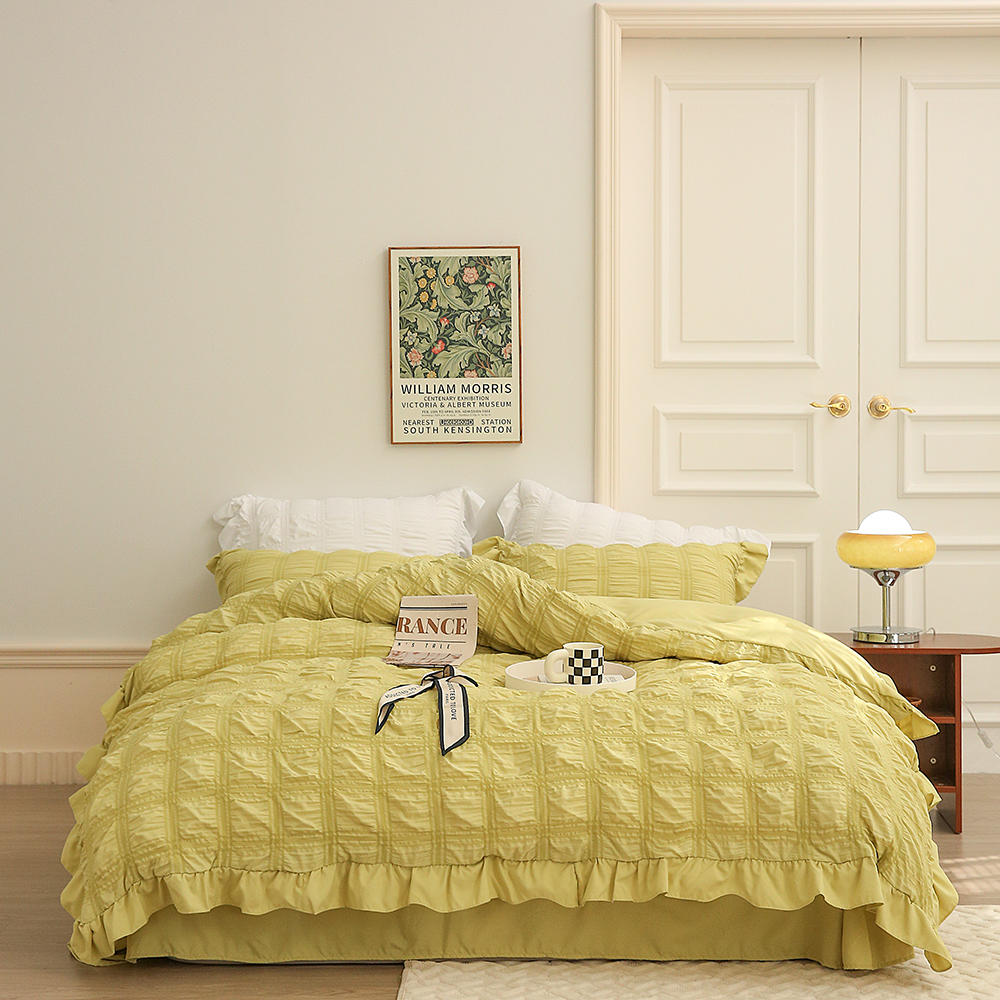 Seersucker Bedding Set 1