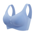 Reggiseno sportivo con canotta senza fili per donna