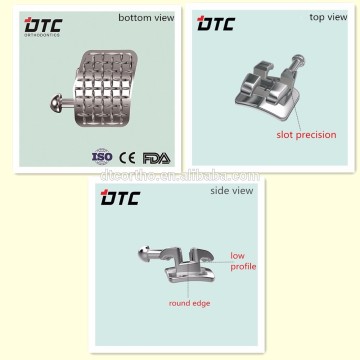 Dental Orthodontic Bracket In Teeth