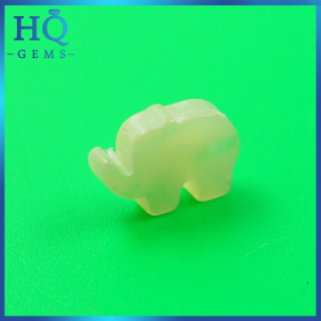 Natural Lovely Elephant Shaped Shell Mother Of Pearl Gemstone