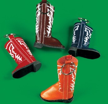 Cowboy Boot Key Chains