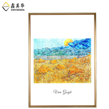 Silver, Gold, Black Anodized Metal Photo Frame - Brushed Aluminium for Diploma Certificates