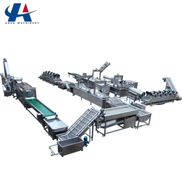Potato Finger French Fries Production Line - Pommes Frites Deep Frying Machine