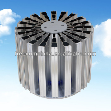 lighting accessories aluminum round LED radiator