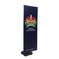 Promotional Durable Telescopic Vertical X Banner Stand