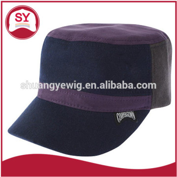 wholesale custom flat top military style cap