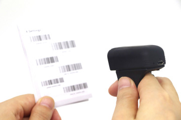 Mini Bluetooth Android Ring 1D Barcode Scanner