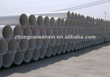PVC drainage pipes