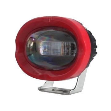 LED 9W blue red linear high lumen output forklift light, safety work light construction safety work light