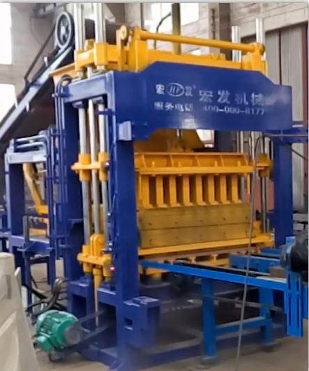 QT5-15 Block Making Machine Brick Automatic Hollow Block Making Machine