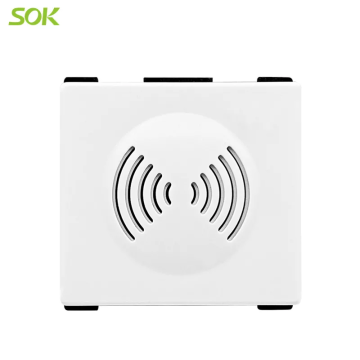 Door Bell Modular switch socket white CE CB