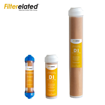 Dental Clinic Apparatus Pure Water Domestic Water Filter Mixed Bed Resin Deionization Water Filter Cartridge