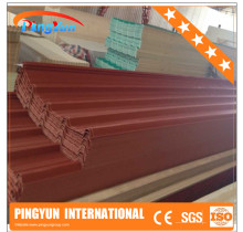 one layer PVC Roof Sheet/3 layer UPVC corrugated Roof Sheet/heat insulation roofing cover 1035mm