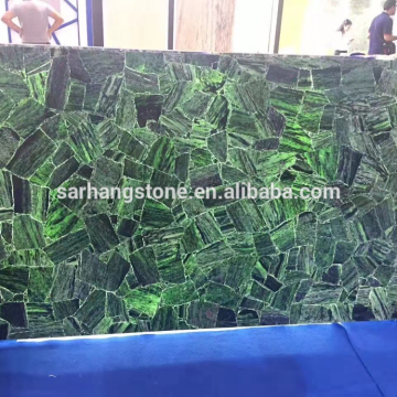 Crystal green gem stone, Green Semi Precious Stone Tile Green Gemstone agate