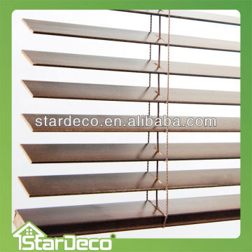 Wood color window blinds,wood venetian window blinds