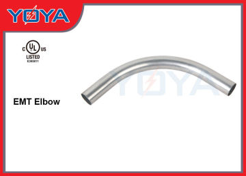 Emt Conduit Elbow , Ul Listed Electrical Galvanized Steel Elbow