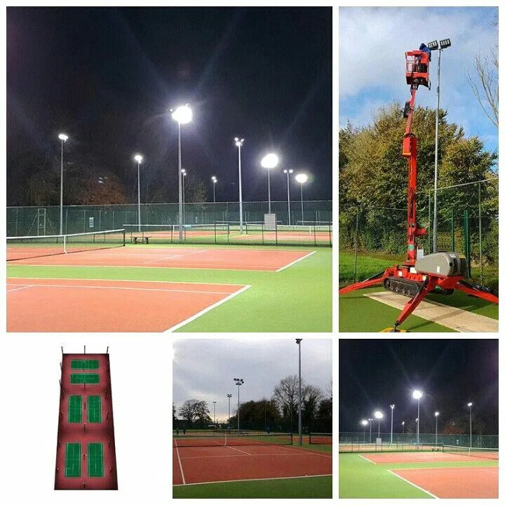 Outdoor Sports Arena Lighting 600W 800W 1000W LED Tennis Court Flood Light