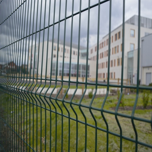 Powder Coated High Quality curved Welded Wire Mesh Fence Panels