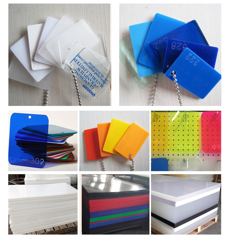 PMMA clear acrylic sheet cast transparent acrylic sheet manufacturers