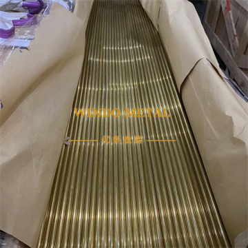 Laboratory condenser round brass tubing