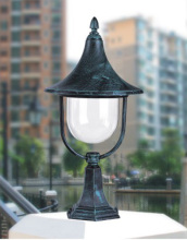 Aluminium Entrance Column Lamp