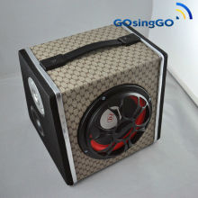 6 inch car powered subwoofer