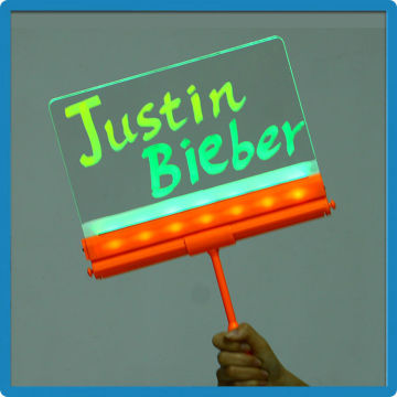 Promotion gifts led message sign hand board 16 flashing modes acrylic magic writing board led advertising sign