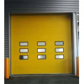 Aluminum tempered automatic sectional overhead garage door