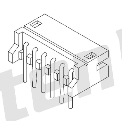 1.50mm pitch 90°Wafer AW1501R-xP