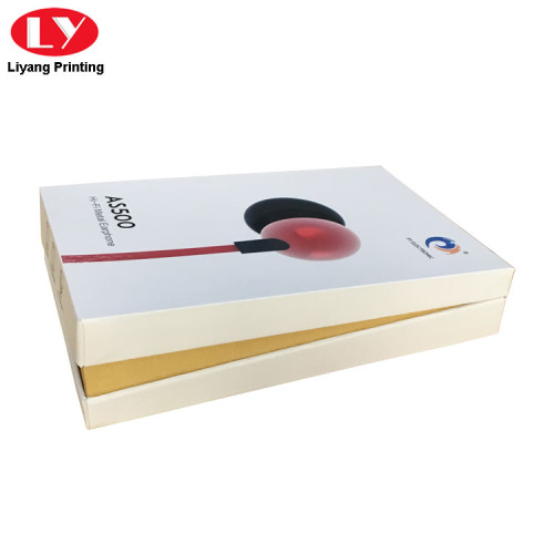 Boxes Packing Paper Earplug Earphone Box Packaging