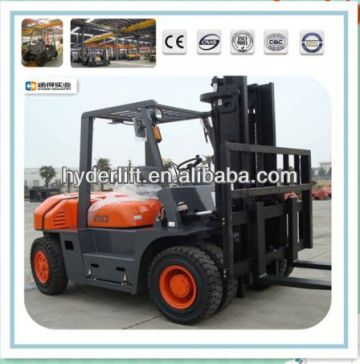 6.0ton Diesel Forklift with mitsubishi forklift spare parts