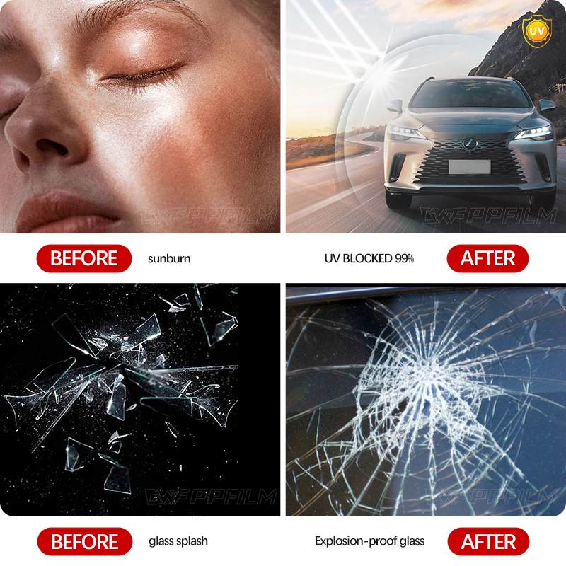 Película de carro solar Ventana Tint Película Solar Film Car Window Tint Film