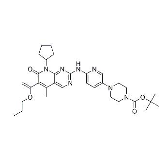 Alta pureza intermedia Palbociclib Min pureza el 99% CAS 866084-31-3