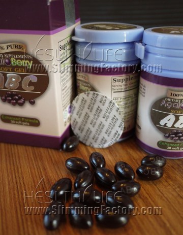 ABC Slimming Capsule- Acai Berry Weight Loss Softgel