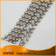 stainless steel necklace metallic ball chain for necklace chain