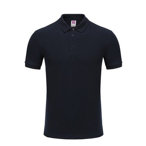 Men's Breathable Solid Polo Business Polo Shirt