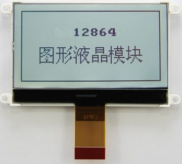128x64 Cog Graphic LCD Module - 2.9 Inch FSTN Display (Parallel/SPI)