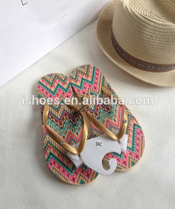 Custom printed flip flop China wholesale,one dollar flip flop hot sale