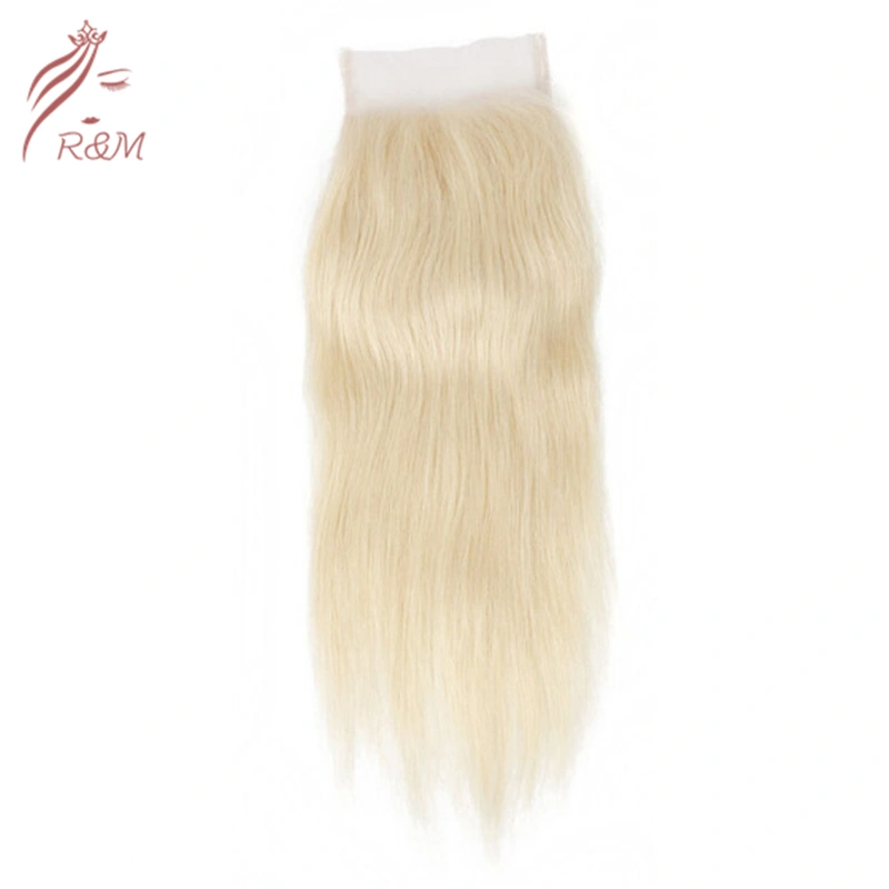 Factory Price Remy Virgin 613 Blonde Human Hair Weave with Closure