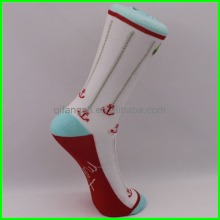 Combed cotton sex white women tube socks