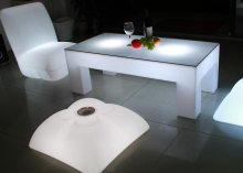 , LED Furniture, 16color Changing, Rechargeable RGB LED Tables