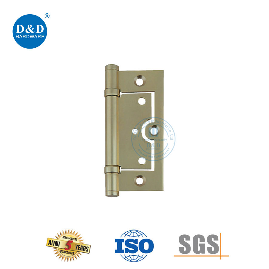Solid Brass Flush Hinge